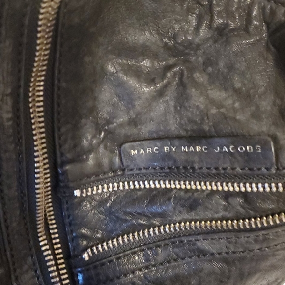 Marc by Marc Jacobs Leola Zipper Black Leather - Picture 5 of 7